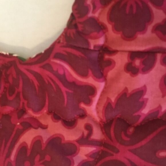 3/$25 or $12 ea.  NWT Handmade Quilted Reversible Baby Bib. - Picture 5 of 5